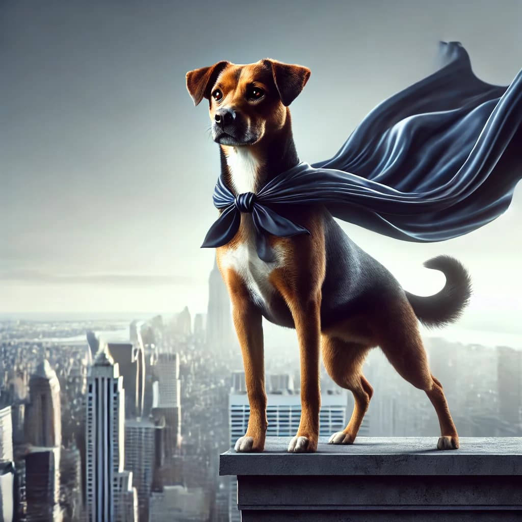 Super dog hero