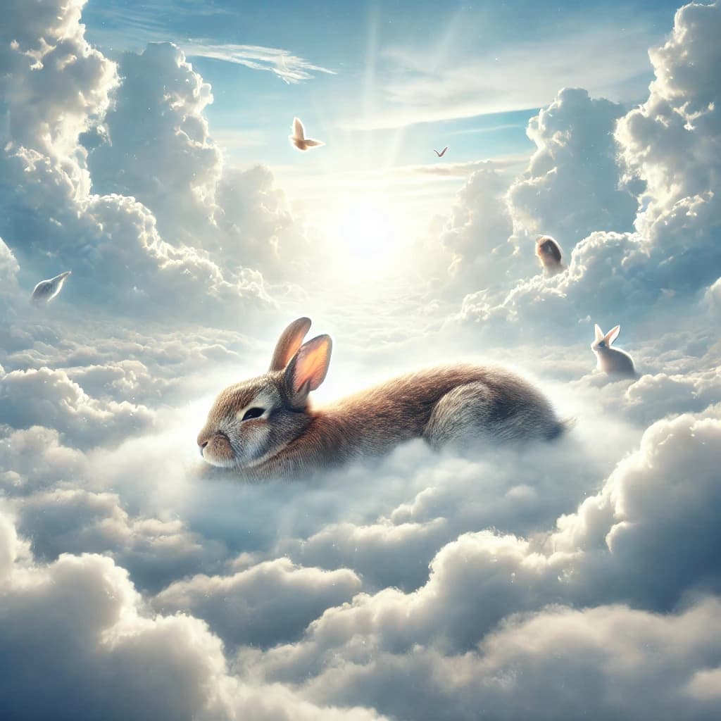 Rabbit in heaven
